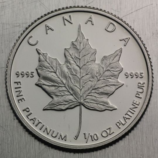 Maple Leaf Platinmünze