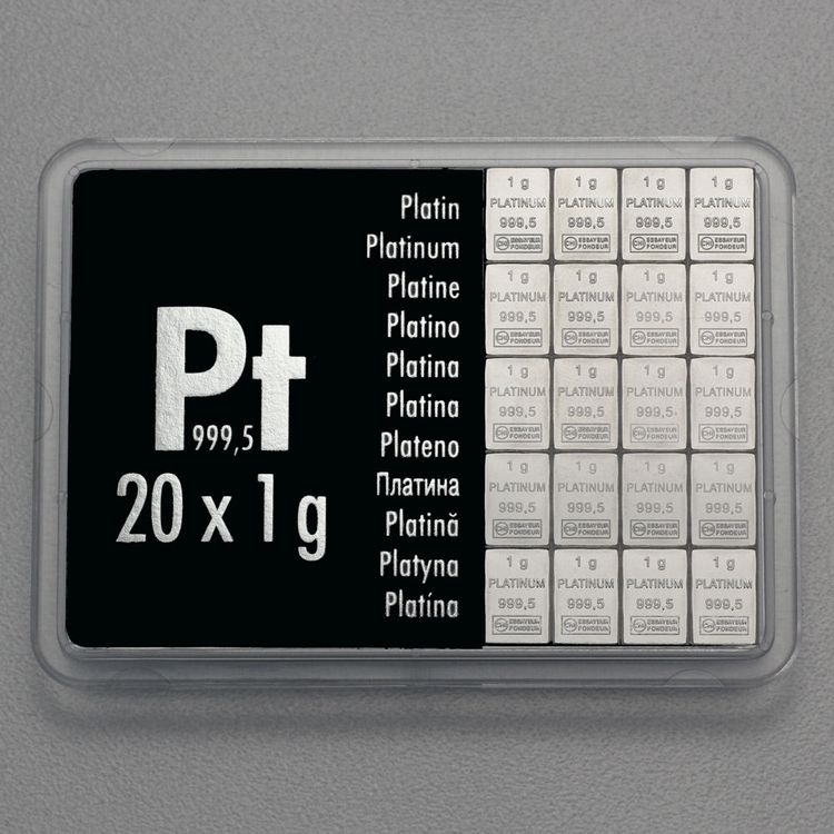 20g Platintafel